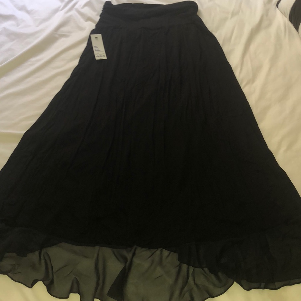 Black Long Skirt